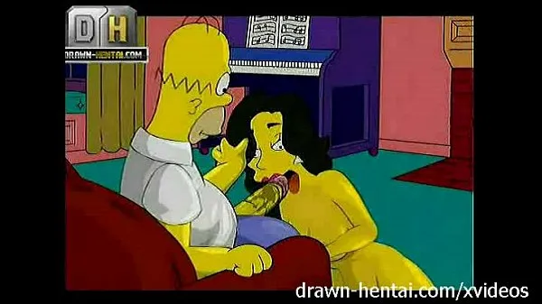 Katso Simpsons Porn - Threesome lämmintä videota