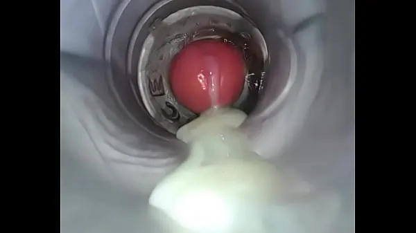 Guarda cazzo di primo piano dentro Fleshlight video caldi