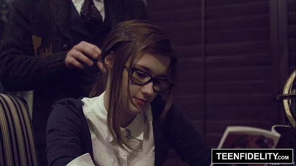 Watch TEENFIDELITY - Cutie Alaina Dawson Creampied on Teacher's Desk warm Videos