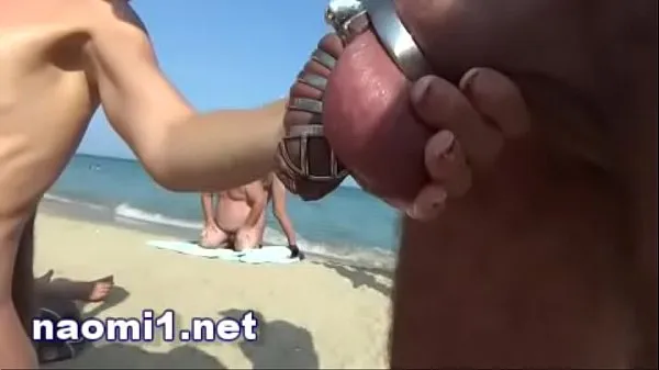 Se piss and multi cum on a swinger beach cap d'agde varme videoer