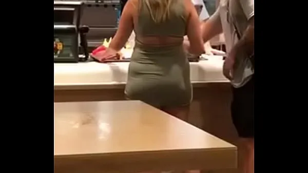 Watch FLAGRA - Woman fucking in line at Mc Donalds warm Videos