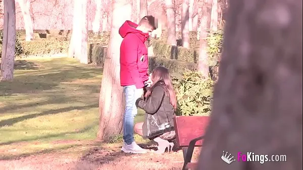 Watch Lucia Nieto is back in FAKings to suck stranger's dicks right in the public park warm Videos