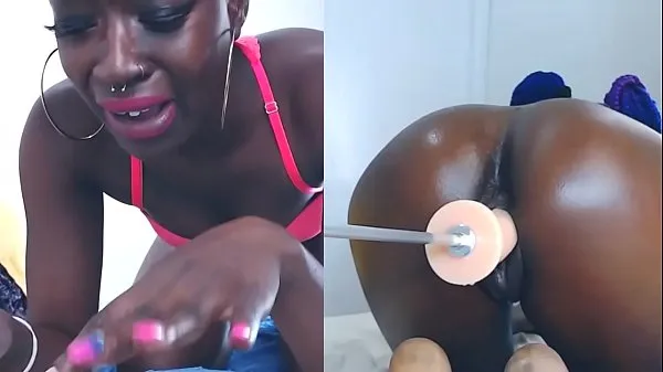 Guarda Ragazza camma ebony schizza video caldi