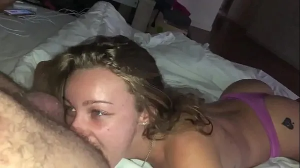 Watch I love to eat my man's hairy ass, suck his cock and make him cum with my little feet warm Videos
