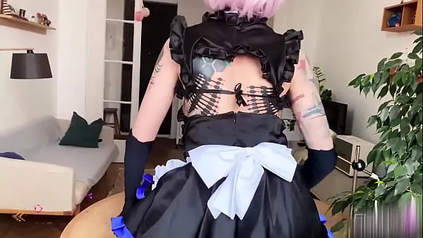 Regardez Mash Kyrelight Blowjob et Pussy Fuck avec du sperme dans la bouche - Cosplay Fate: Grand Order vidéos chaleureuses