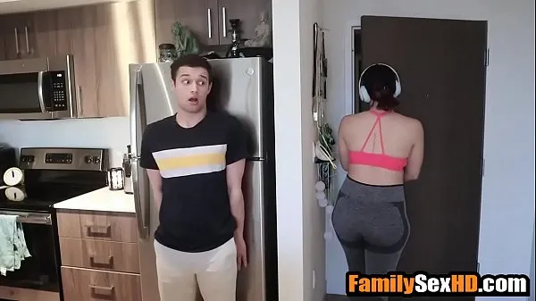 Watch Pranking & fucking my fat ass step sister during quarrantine warm Videos