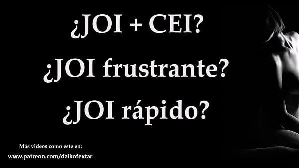 スペイン語オーディオ。 JOI CEI、欲求不満またはスピード、自慰行為をするゲーム温かいビデオをご覧ください