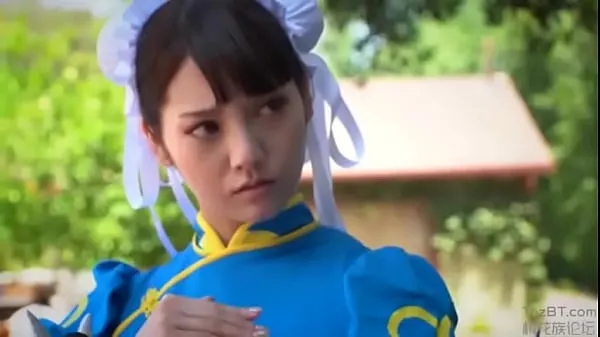 Guarda Chun li cosplay interrazziale video caldi