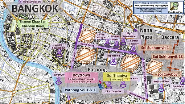 Mira Mapas de prostitución callejera de todo el mundo con indicación de dónde encontrar trabajadores callejeros, autónomos y burdeles. te mostramos el Bar, la Vida Nocturna y el Barrio Rojo de la Ciudad cálidos videos