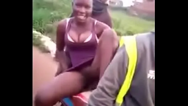 Watch African girl finally claimed the bike warm Videos