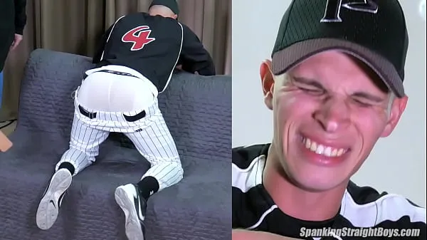 Straight U.S. Marine Spanked in a Baseball Uniform गर्मजोशी भरे वीडियो देखें