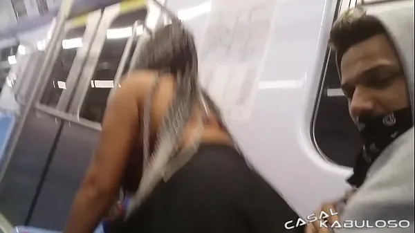 Watch Taking a quickie inside the subway - Caah Kabulosa - Vinny Kabuloso warm Videos