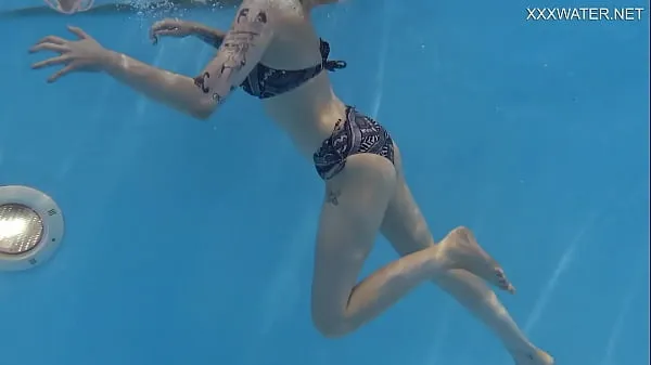 Watch Cute blonde Finnish pornstar Mimi Cica underwater warm Videos