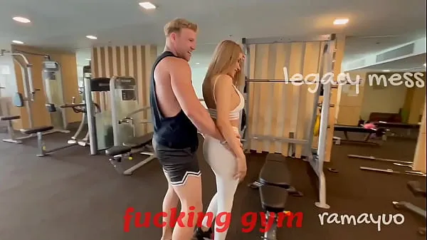 Bekijk LEGACY MESS: Fucking Exercises with Blonde Whore Shemale Sara , big cock deep anal. P1 warme video's