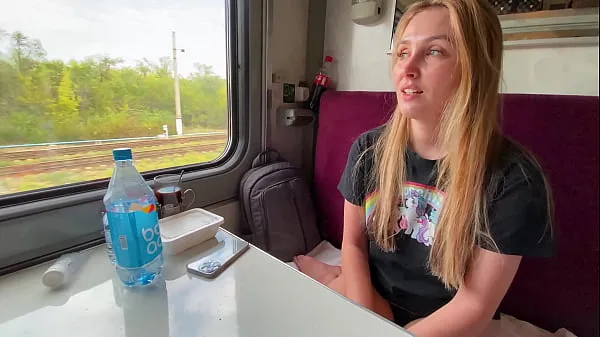 Watch Married stepmother Alina Rai had sex on the train with a stranger warm Videos