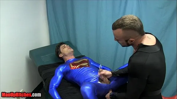 Watch The Training of Superman BALLBUSTING CHASTITY EDGING ASS PLAY warm Videos