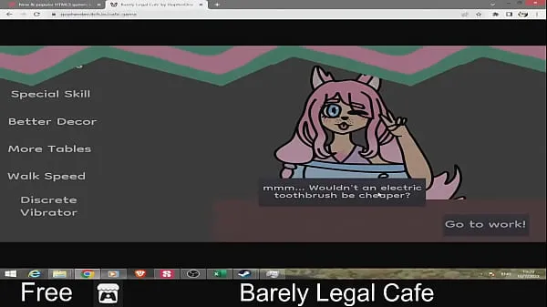 Barely Legal Cafe (無料ゲーム itchio ) 18、アダルト、アーケード、毛皮のような、ゴドー、ヘンタイ、ミニゲーム、マウスのみ、NSFW、ショート温かいビデオをご覧ください