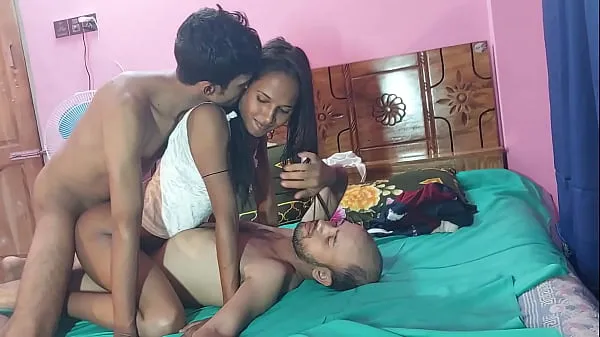 Watch Amateur slut suck and fuck Two cock with cumshot, 3some deshi sex ,,, Hanif and Popy khatun and Manik Mia warm Videos