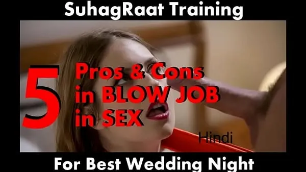 Se Indian New Bride do sexy penis sucking and licking sex on Suhagraat (Hindi 365 Kamasutra Wedding Night Training varme videoer