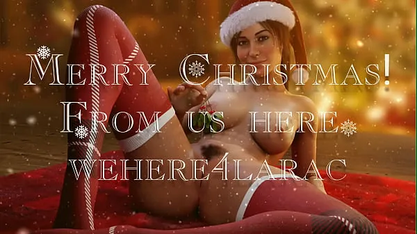 Mira A Happy Holidays Message from wehere4larac // Lara's Cunt Gets Sleighed // 4K-60FPS // 2022 cálidos videos