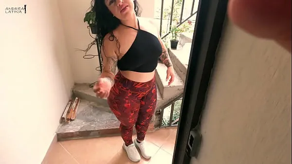 Watch I fuck my horny neighbor when she is going to water her plants warm Videos