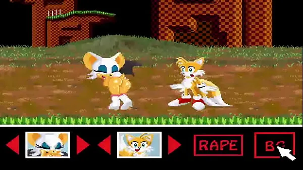 Watch Tails well dominated by Rouge and tremendous creampie warm Videos