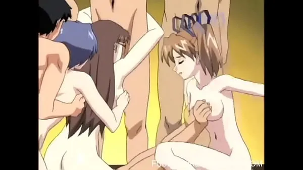 Watch Anime teen babe fucking dick in group orgy warm Videos