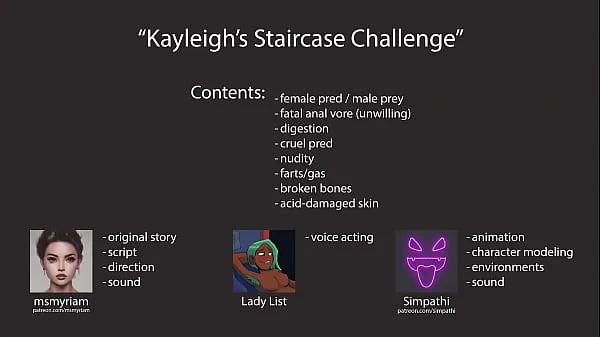 Tonton Kayleigh's Staircase Challenge! (msmyriam Video hangat