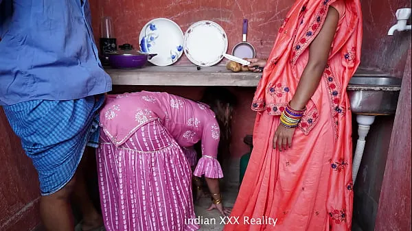 Watch Indian step Family in Kitchen XXX in hindi warm Videos