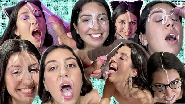 Mira Huge Cumshot Compilation - Facials - Cum in Mouth - Cum Swallowing cálidos videos