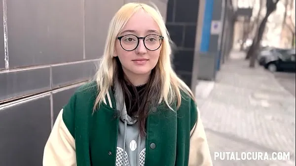 Watch PutaLocura - Torbe catches blonde geek EmeJota and fucks her warm Videos