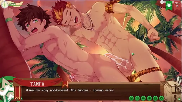 Bekijk Game: Friends Camp path 2, part 17 - Sex with Taiga (russian voiceover warme video's