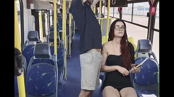 Watch I pushed a young student on the bus and ended up cumming on her tits warm Videos