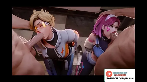 Nézze meg OVERWATCH DVA HARD FUCK HENTAI ANIMATED meleg videókat